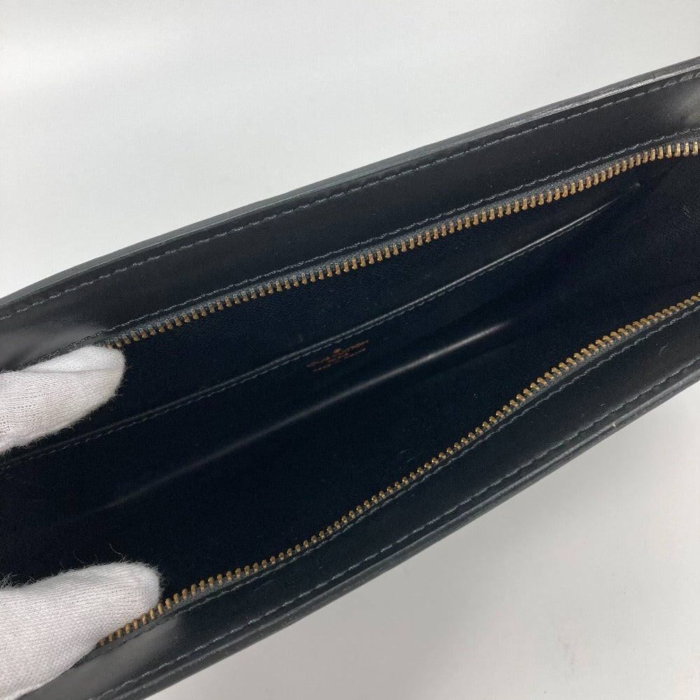 LOUIS VUITTON M52522 エピ ポシェットオム カバン ポーチ クラッチバッグ セカンドバッグ エピレザー メンズ クリールブラック ブラック