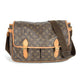 LOUIS VUITTON M42246 モノグラム ジベシエールGM フラップ 斜め掛け カバン メッセンジャーバッグ ショルダーバッグ モノグラムキャンバス ユニセックス ブラウン