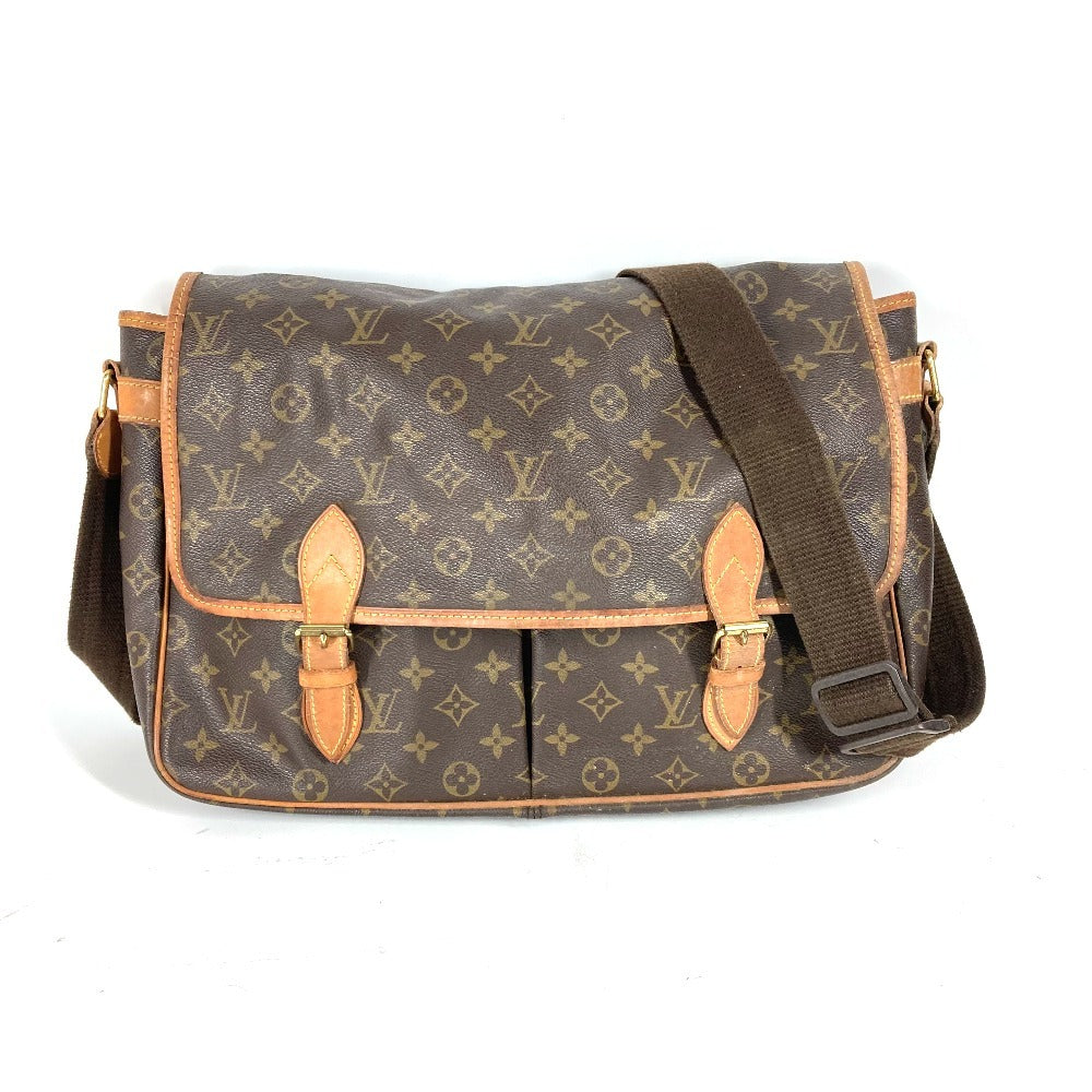 LOUIS VUITTON M42246 モノグラム ジベシエールGM フラップ 斜め掛け カバン メッセンジャーバッグ ショルダーバッグ モノグラムキャンバス ユニセックス ブラウン