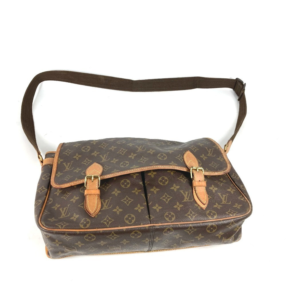 LOUIS VUITTON M42246 モノグラム ジベシエールGM フラップ 斜め掛け カバン メッセンジャーバッグ ショルダーバッグ モノグラムキャンバス ユニセックス ブラウン