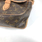 LOUIS VUITTON M42246 モノグラム ジベシエールGM フラップ 斜め掛け カバン メッセンジャーバッグ ショルダーバッグ モノグラムキャンバス ユニセックス ブラウン