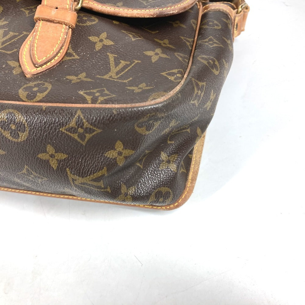 LOUIS VUITTON M42246 モノグラム ジベシエールGM フラップ 斜め掛け カバン メッセンジャーバッグ ショルダーバッグ モノグラムキャンバス ユニセックス ブラウン