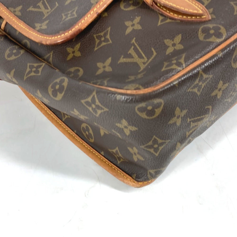 LOUIS VUITTON M42246 モノグラム ジベシエールGM フラップ 斜め掛け カバン メッセンジャーバッグ ショルダーバッグ モノグラムキャンバス ユニセックス ブラウン