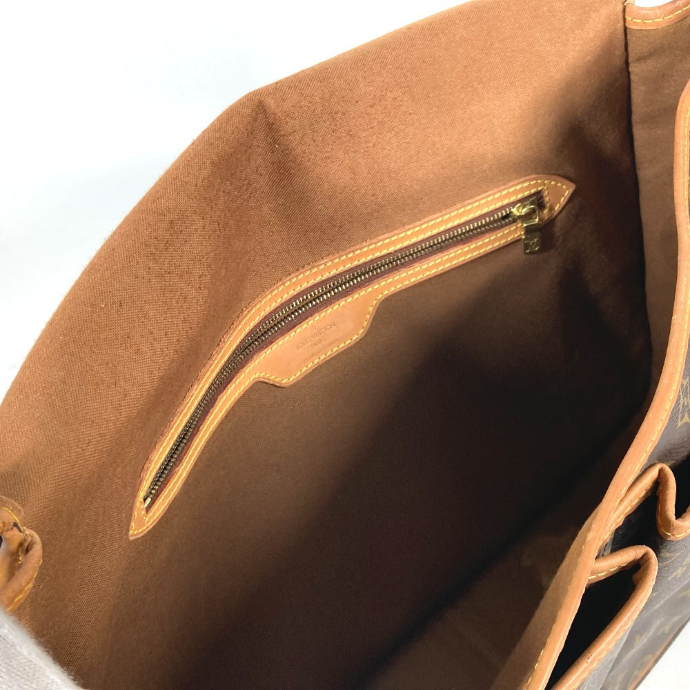 LOUIS VUITTON M42246 モノグラム ジベシエールGM フラップ 斜め掛け カバン メッセンジャーバッグ ショルダーバッグ モノグラムキャンバス ユニセックス ブラウン