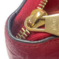 LOUIS VUITTON M61865 Monogram Empreinte Zippy Wallet, Monogram Empreinte Leather, Unisex, Cerise, Red