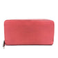 LOUIS VUITTON M60663 Epi Zippy Wallet, Round Zip Long Wallet, Epi Leather, Women's, Corail, Pink