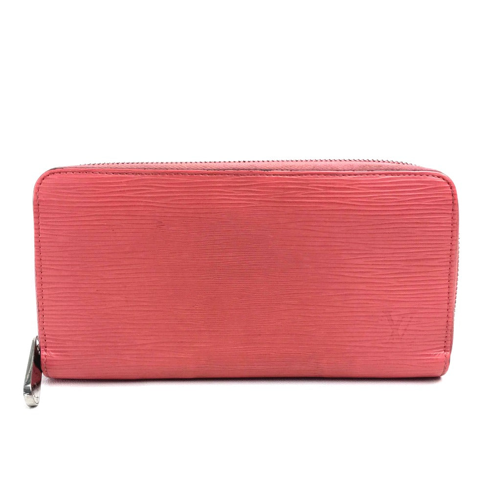 LOUIS VUITTON M60663 Epi Zippy Wallet, Round Zip Long Wallet, Epi Leather, Women's, Corail, Pink