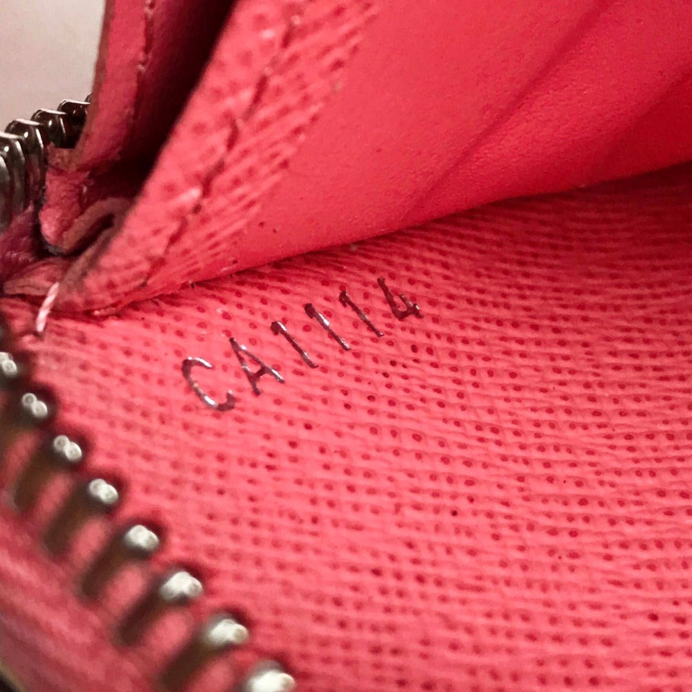 LOUIS VUITTON M60663 Epi Zippy Wallet, Round Zip Long Wallet, Epi Leather, Women's, Corail, Pink