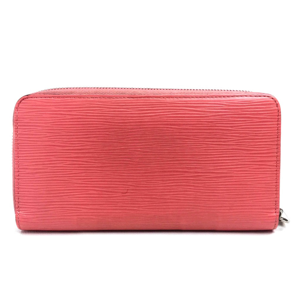 LOUIS VUITTON M60663 Epi Zippy Wallet, Round Zip Long Wallet, Epi Leather, Women's, Corail, Pink