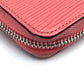 LOUIS VUITTON M60663 Epi Zippy Wallet, Round Zip Long Wallet, Epi Leather, Women's, Corail, Pink