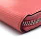 LOUIS VUITTON M60663 Epi Zippy Wallet, Round Zip Long Wallet, Epi Leather, Women's, Corail, Pink