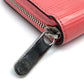 LOUIS VUITTON M60663 Epi Zippy Wallet, Round Zip Long Wallet, Epi Leather, Women's, Corail, Pink