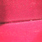 LOUIS VUITTON M60703 Monogram Porte Carte Sample Pass Case, ID Card Case, Card Case, Monogram Canvas, Women's, Fuchsia Brown