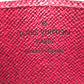 LOUIS VUITTON M60703 Monogram Porte Carte Sample Pass Case, ID Card Case, Card Case, Monogram Canvas, Women's, Fuchsia Brown