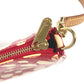 LOUIS VUITTON M91428 ヴェルニ 草間彌生コラボ ドット インフィニティ ポシェット アクセソワール 肩掛け アクセサリーポーチ ショルダーバッグ パテントレザー レディース レッド