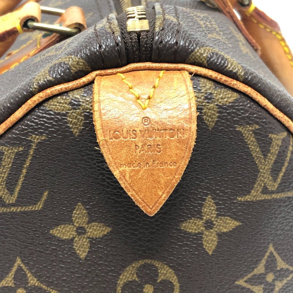 LOUIS VUITTON M41108 Speedy30 Bag Mini Duffle Bag Hand Bag MonogramCanvas Brown Used