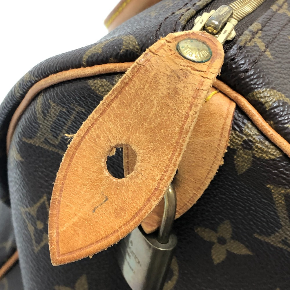 LOUIS VUITTON M41108 Speedy30 Bag Mini Duffle Bag Hand Bag MonogramCanvas Brown Used