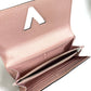 LOUIS VUITTON M61178 Epi Portefeuille Twist Bifold Long Wallet in Epi Leather, Women's, Rose Ballerine Pink