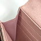 LOUIS VUITTON M61178 Epi Portefeuille Twist Bifold Long Wallet in Epi Leather, Women's, Rose Ballerine Pink
