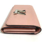 LOUIS VUITTON M61178 Epi Portefeuille Twist Bifold Long Wallet in Epi Leather, Women's, Rose Ballerine Pink