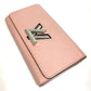 LOUIS VUITTON M61178 Epi Portefeuille Twist Bifold Long Wallet in Epi Leather, Women's, Rose Ballerine Pink