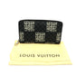 LOUIS VUITTON Ｎ61214 グラフィット クリストファー ネメス ジッピー オーガナイザー 長財布 ダミエグラフィットキャンバス メンズ ブラック