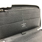 LOUIS VUITTON Ｎ61214 グラフィット クリストファー ネメス ジッピー オーガナイザー 長財布 ダミエグラフィットキャンバス メンズ ブラック
