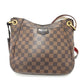 LOUIS VUITTON N42230 ダミエ サウス バンク ポシェット カバン 斜め掛け タッセル ショルダーバッグ ダミエキャンバス レディース ブラウン