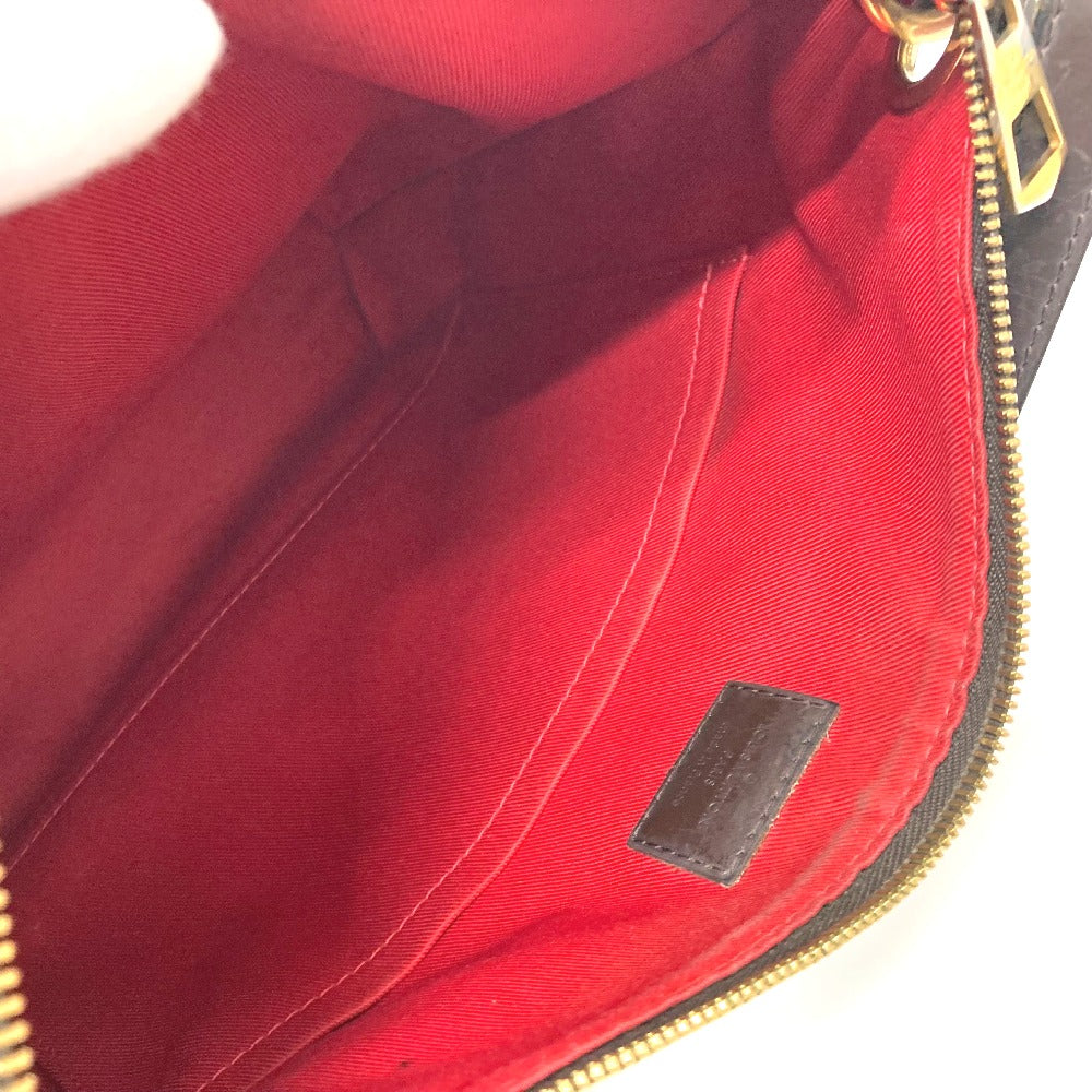 LOUIS VUITTON N42230 ダミエ サウス バンク ポシェット カバン 斜め掛け タッセル ショルダーバッグ ダミエキャンバス レディース ブラウン