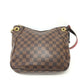LOUIS VUITTON N42230 ダミエ サウス バンク ポシェット カバン 斜め掛け タッセル ショルダーバッグ ダミエキャンバス レディース ブラウン