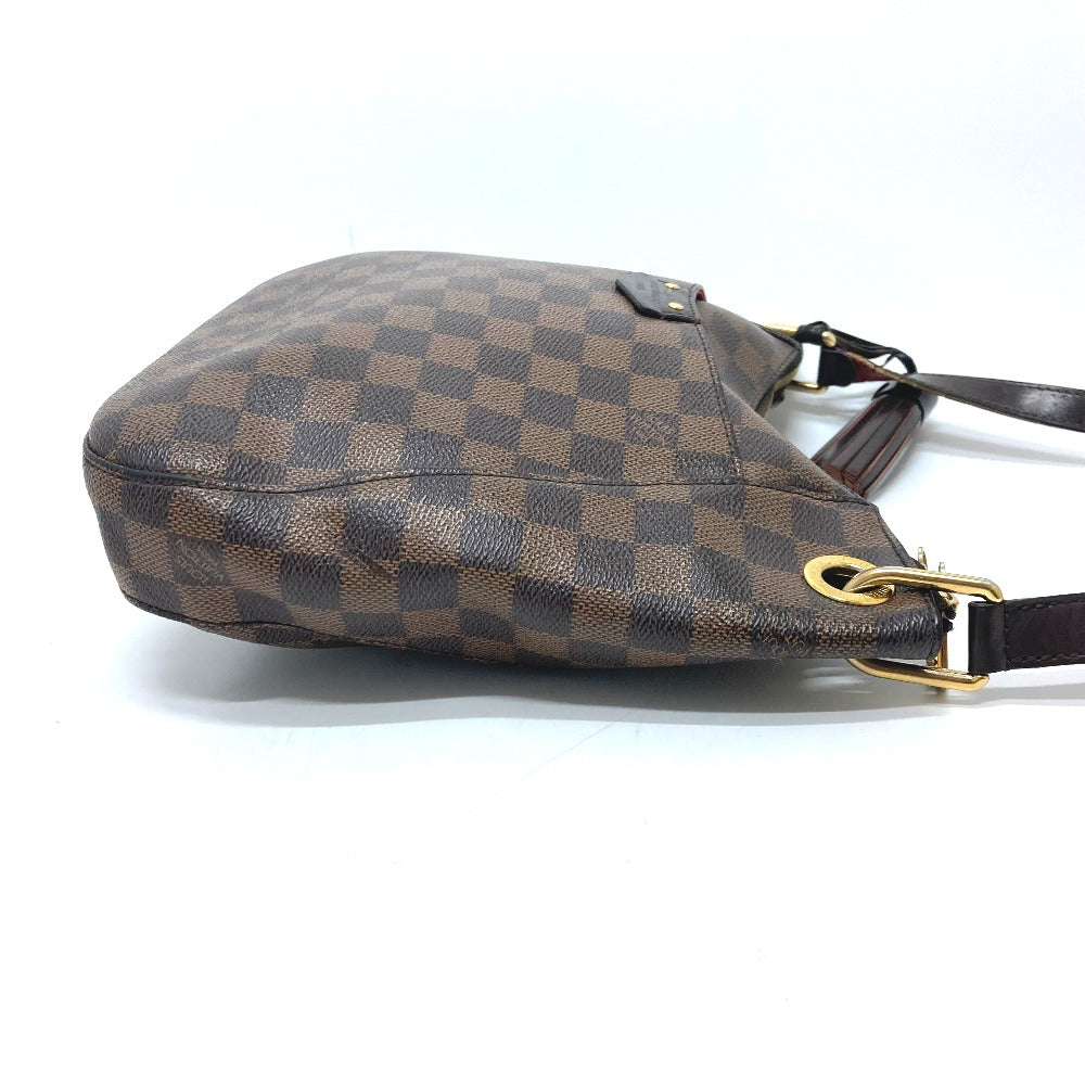LOUIS VUITTON N42230 ダミエ サウス バンク ポシェット カバン 斜め掛け タッセル ショルダーバッグ ダミエキャンバス レディース ブラウン