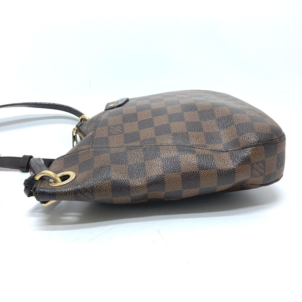 LOUIS VUITTON N42230 ダミエ サウス バンク ポシェット カバン 斜め掛け タッセル ショルダーバッグ ダミエキャンバス レディース ブラウン