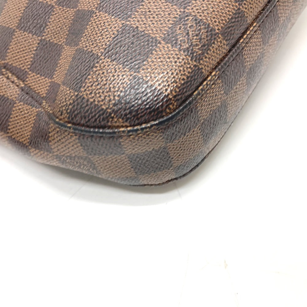LOUIS VUITTON N42230 ダミエ サウス バンク ポシェット カバン 斜め掛け タッセル ショルダーバッグ ダミエキャンバス レディース ブラウン