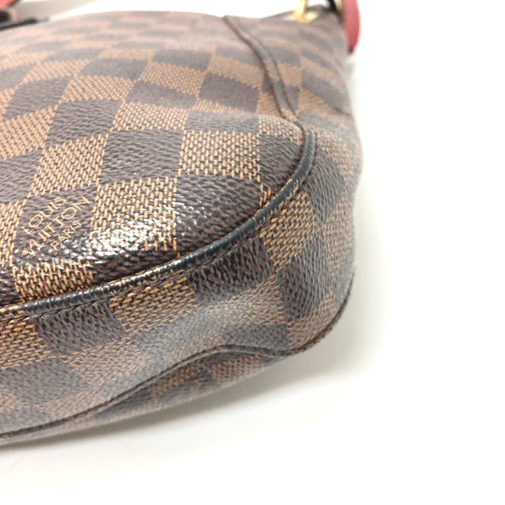 LOUIS VUITTON N42230 ダミエ サウス バンク ポシェット カバン 斜め掛け タッセル ショルダーバッグ ダミエキャンバス レディース ブラウン