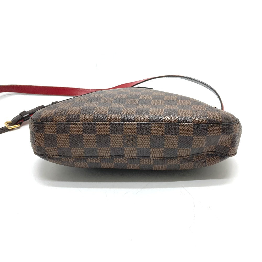 LOUIS VUITTON N42230 ダミエ サウス バンク ポシェット カバン 斜め掛け タッセル ショルダーバッグ ダミエキャンバス レディース ブラウン