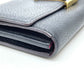 LOUIS VUITTON M61248 ポルトフォイユ・カプシーヌ 財布 ウォレット 長財布 トリヨンクレマンス レディース ノワール ブラック