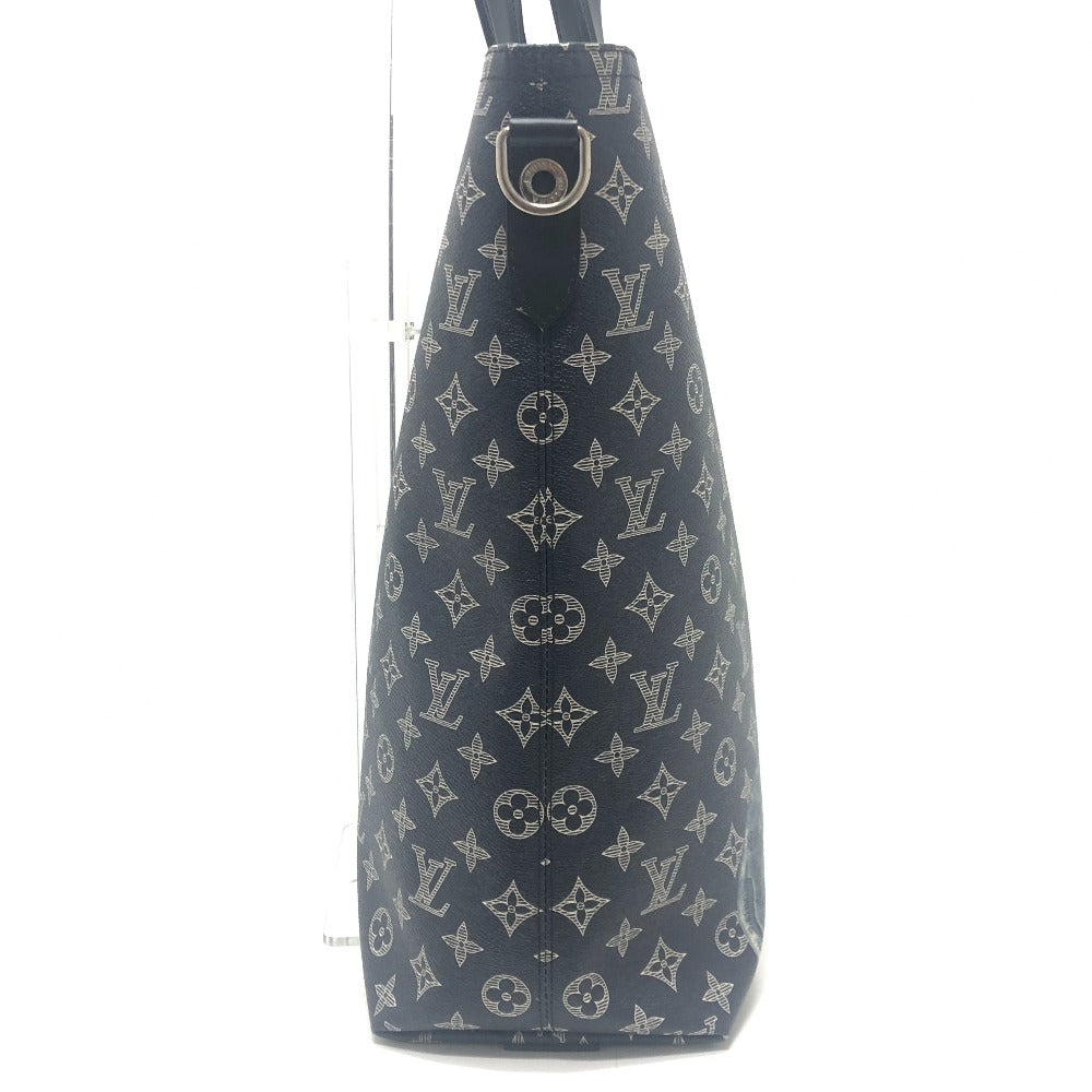 LOUIS VUITTON M54127 Monogram Savannah Jake and Dinos Chapman 2WAY Tote Bag Monogram Savannah Canvas Navy Used