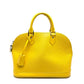 LOUIS VUITTON M40619 Epi Alma PM Tote Bag, Handbag, Epi Leather, Women's, Citron Yellow