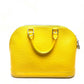LOUIS VUITTON M40619 Epi Alma PM Tote Bag, Handbag, Epi Leather, Women's, Citron Yellow