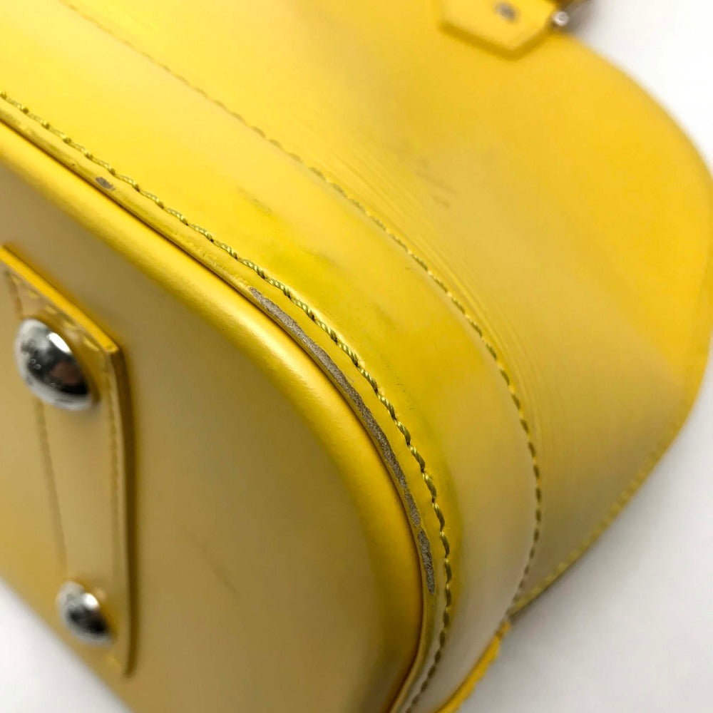LOUIS VUITTON M40619 Epi Alma PM Tote Bag, Handbag, Epi Leather, Women's, Citron Yellow