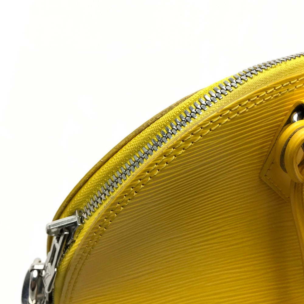 LOUIS VUITTON M40619 Epi Alma PM Tote Bag, Handbag, Epi Leather, Women's, Citron Yellow