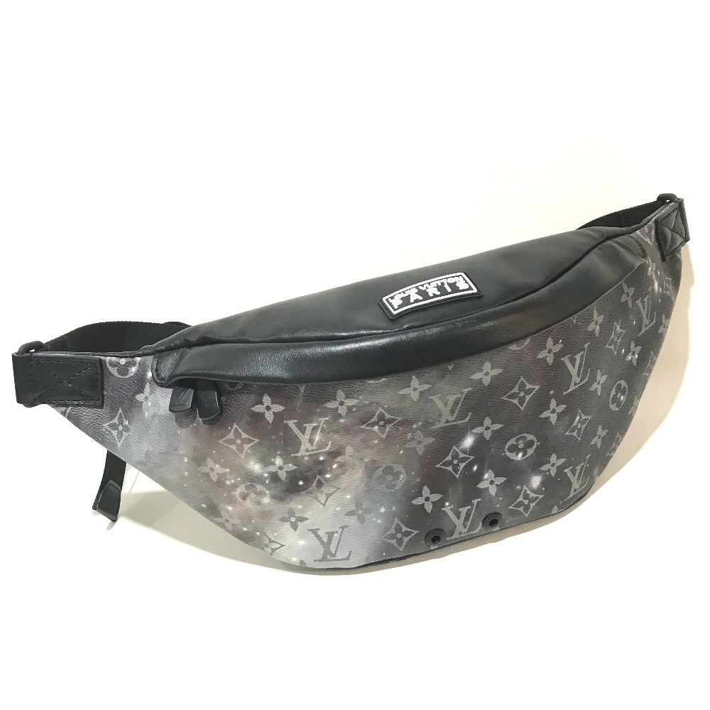 LOUIS VUITTON Ｍ44444 モノグラム・ギャラクシー ディスカバリー・バムバッグ カバン ウエストバッグ ボディバッグ モノグラムギャラクシーキャンバス メンズ ブラック シルバー×ブラック
