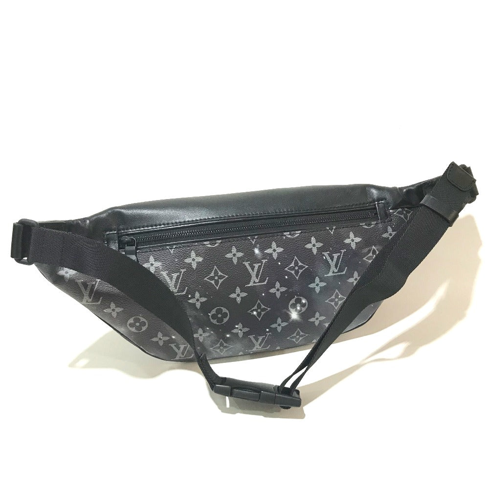 LOUIS VUITTON Ｍ44444 モノグラム・ギャラクシー ディスカバリー・バムバッグ カバン ウエストバッグ ボディバッグ モノグラムギャラクシーキャンバス メンズ ブラック シルバー×ブラック