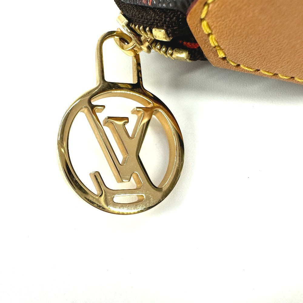 LOUIS VUITTON GI0357 モノグラムキャットグラム 猫 トゥルース・エリザベット 筆箱 ステーショナリー ペンケース モノグラムキャンバス レディース ブラウン