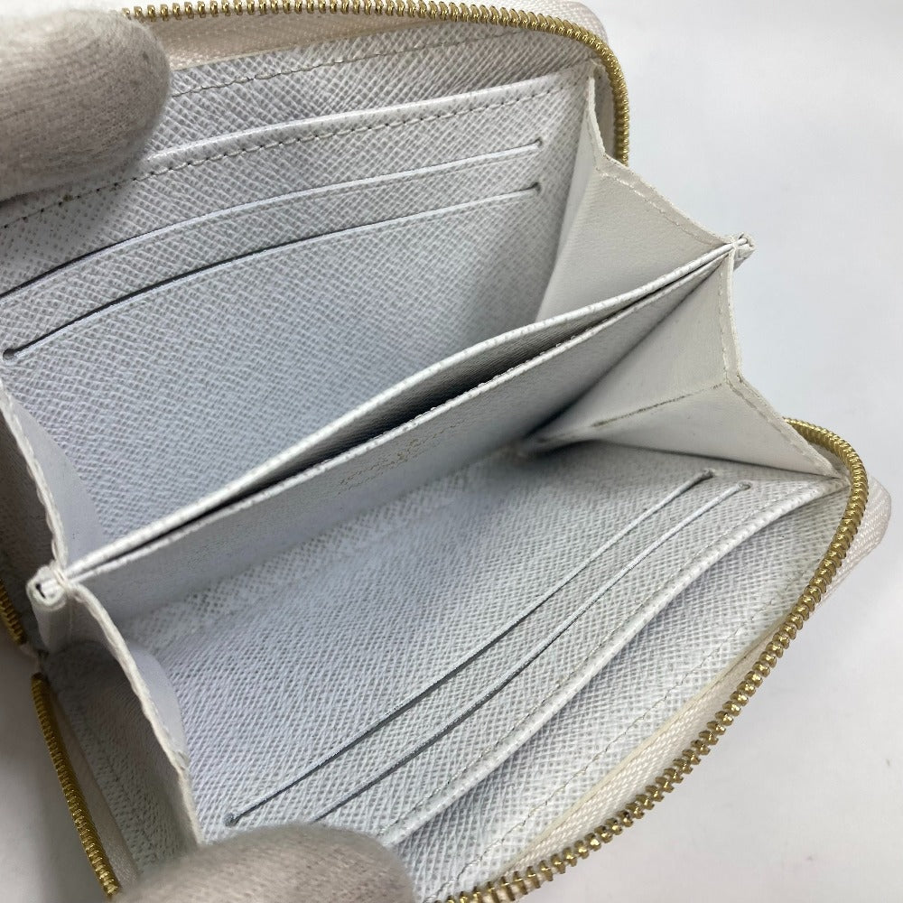 LOUIS VUITTON M63994 Epi Love Lock Zippy Coin Purse, Wallet, Coin Case, Epi Leather, Women's, Blanc, White