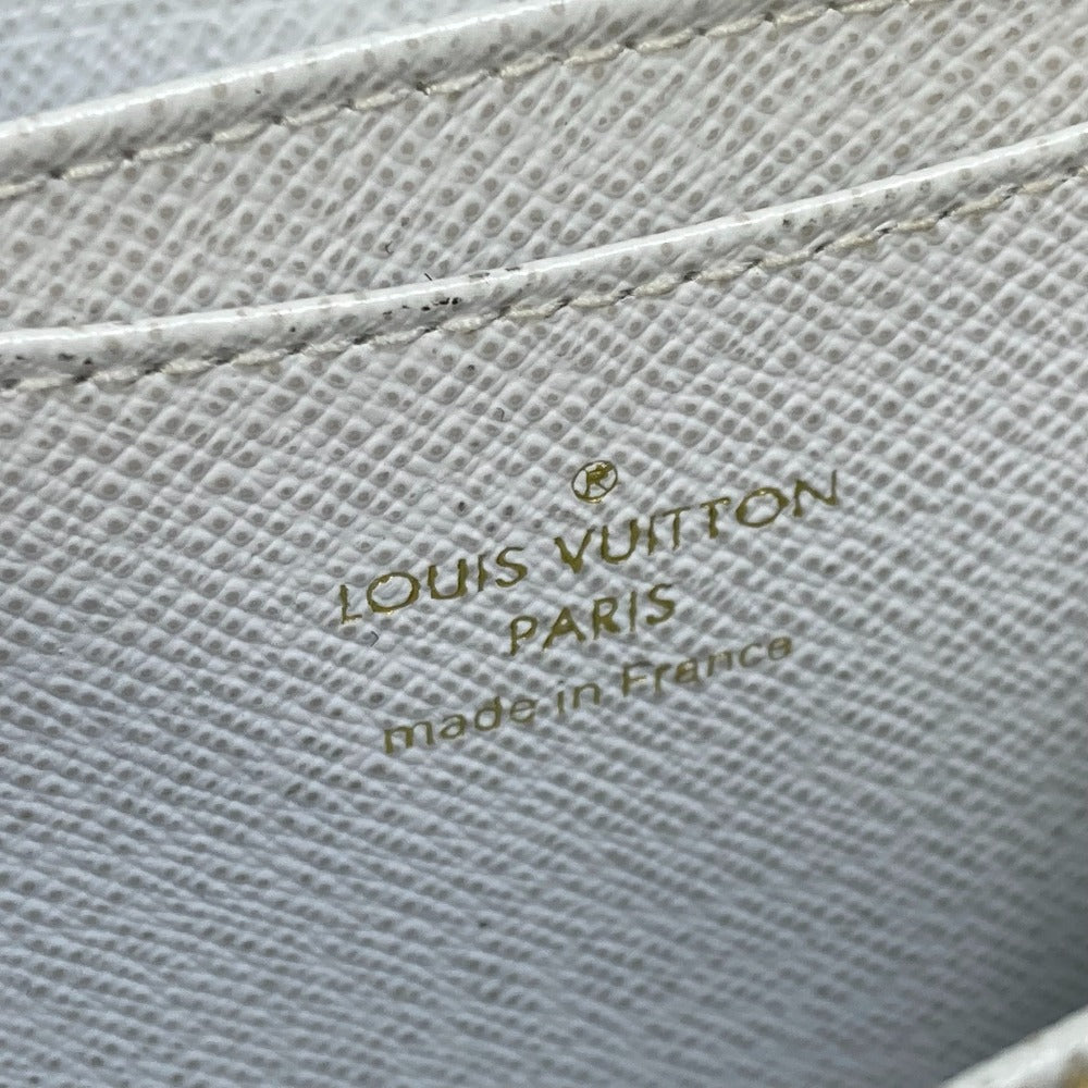 LOUIS VUITTON M63994 Epi Love Lock Zippy Coin Purse, Wallet, Coin Case, Epi Leather, Women's, Blanc, White