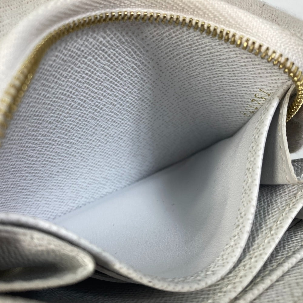 LOUIS VUITTON M63994 Epi Love Lock Zippy Coin Purse, Wallet, Coin Case, Epi Leather, Women's, Blanc, White