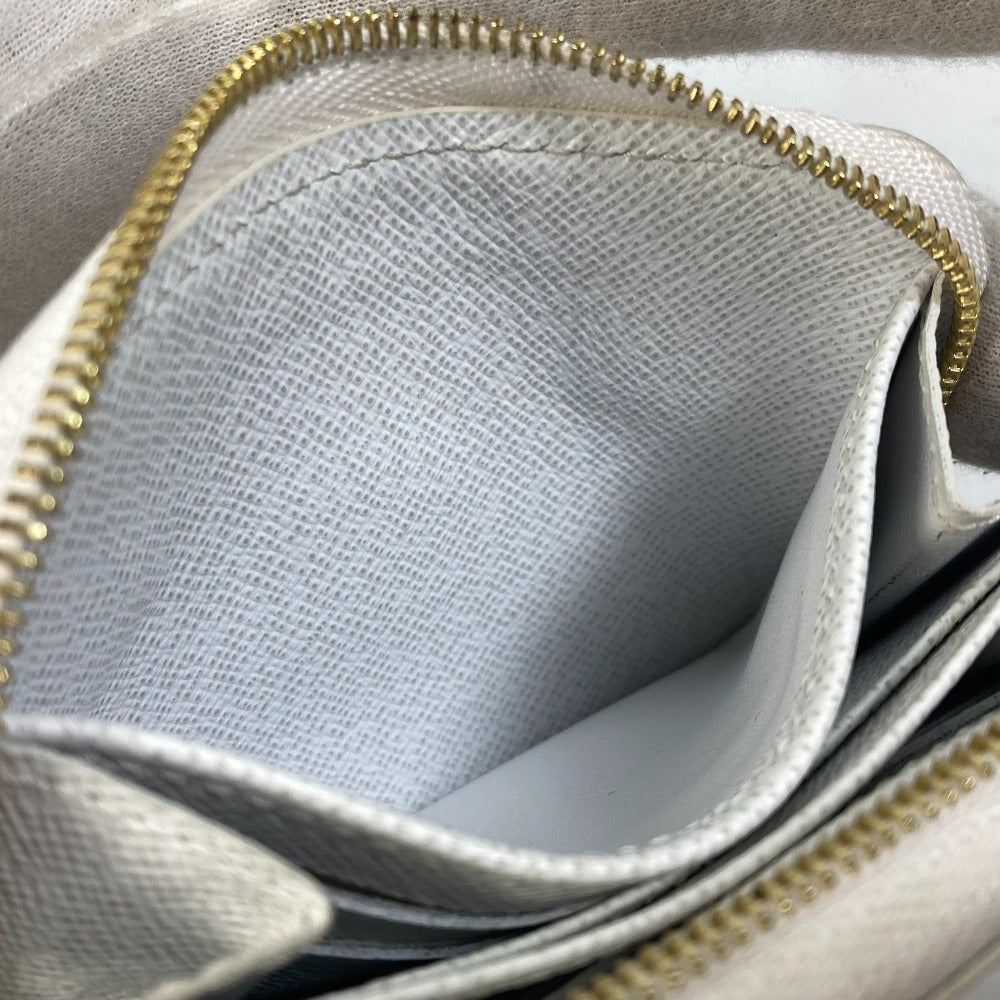 LOUIS VUITTON M63994 Epi Love Lock Zippy Coin Purse, Wallet, Coin Case, Epi Leather, Women's, Blanc, White