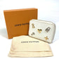LOUIS VUITTON M63994 Epi Love Lock Zippy Coin Purse, Wallet, Coin Case, Epi Leather, Women's, Blanc, White