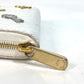 LOUIS VUITTON M63994 Epi Love Lock Zippy Coin Purse, Wallet, Coin Case, Epi Leather, Women's, Blanc, White